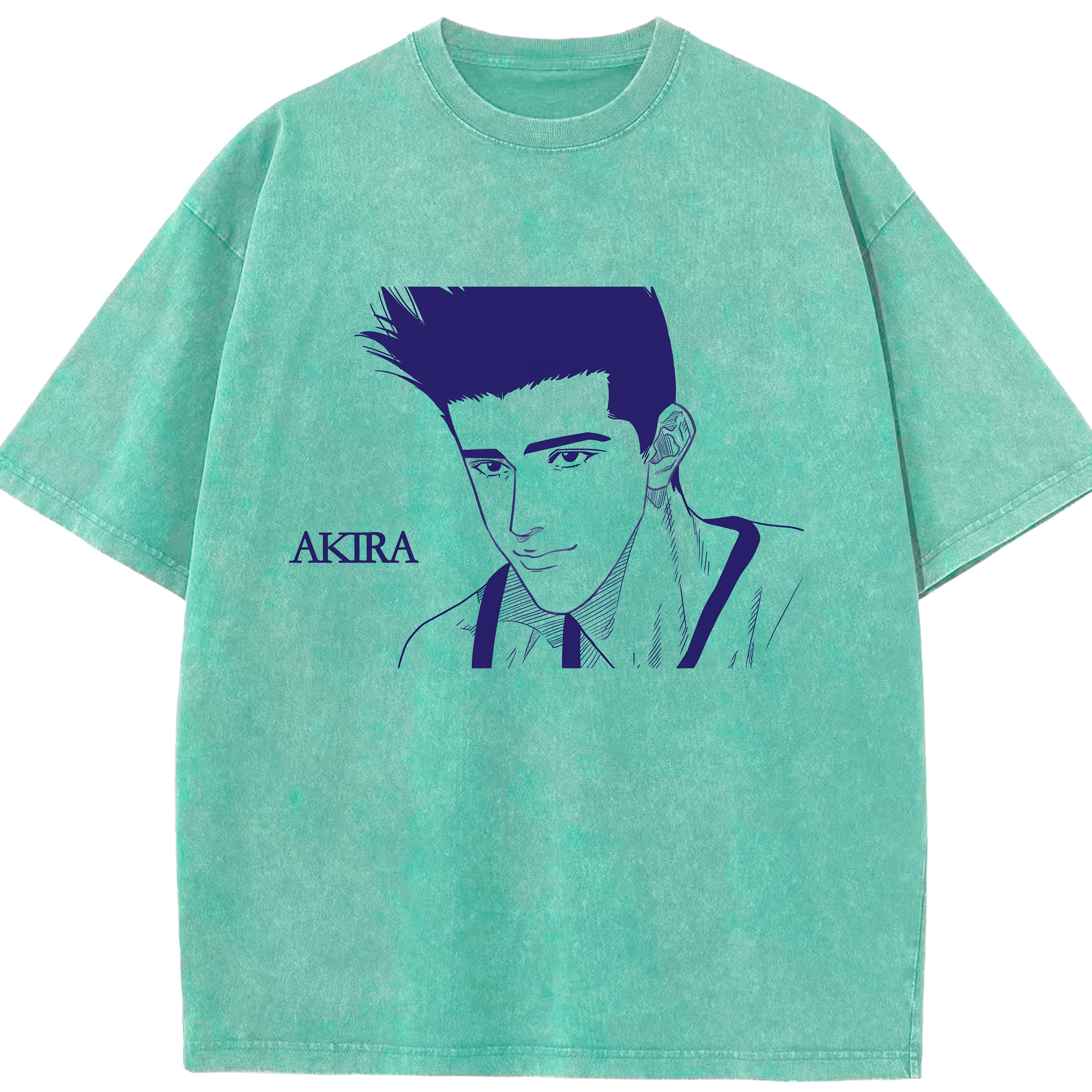 （画像用） SLAM DUNK／スラムダンク 綿100% ヴィンテージ風 半袖Tシャツ（フロントプリント）